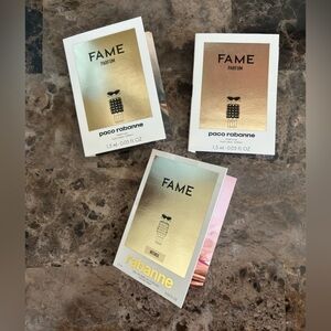 Paco Rabanne Fame Eau de Parfum/Parfum Women’s Fragrance Bundle 1.5ml each New